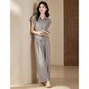 D.F.DEAR Women's Sleeveless Shirt & Wide-Leg Pants Set