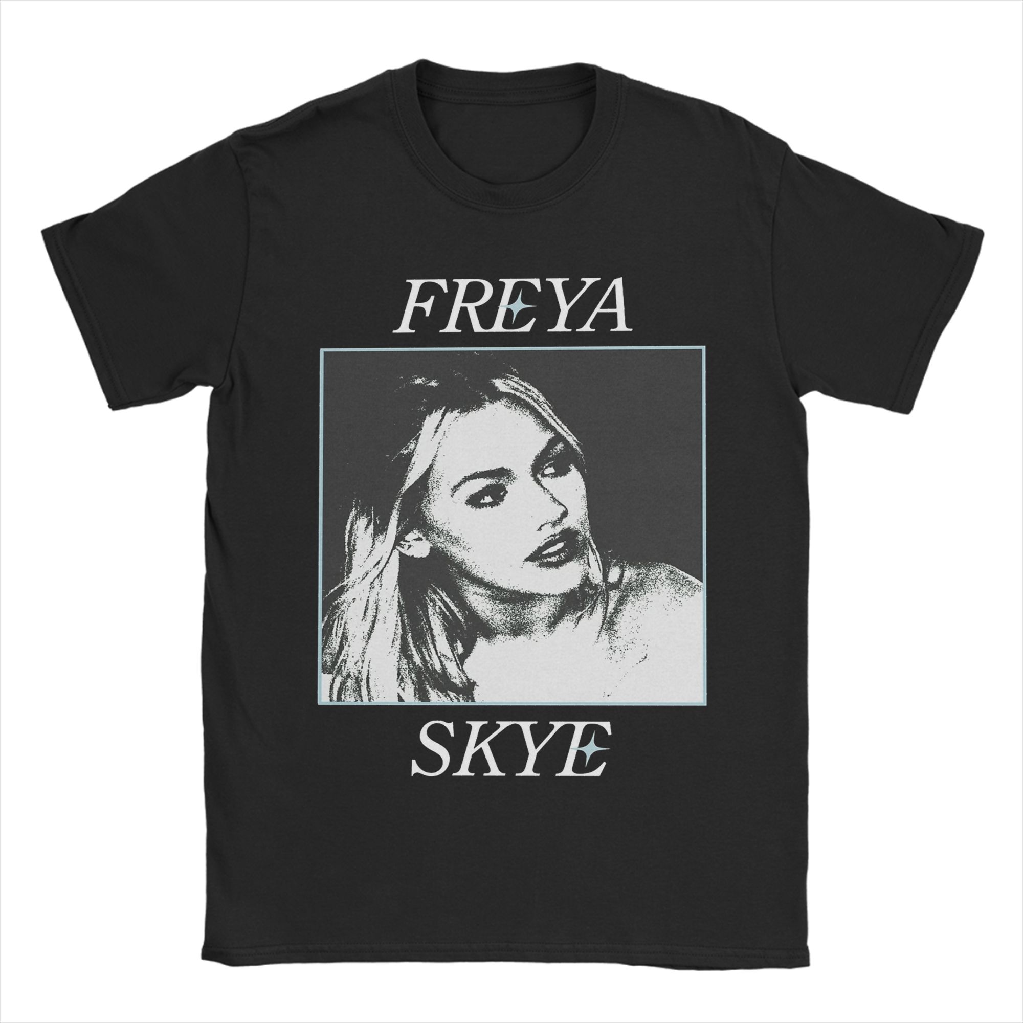 

Novelty Freya Skye TShirt Men O Neck Pure Cotton T Shirt Short Sleeve Tee Shirt Graphic Printed Clothing 4XL