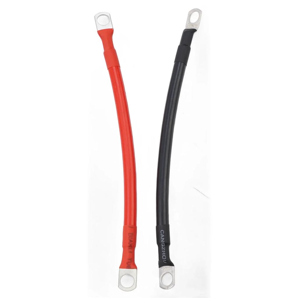 Terminal O Ring Battery Joiner Cable 4 Connector Copper Wire Positive /Negative Car Accessories High Quality