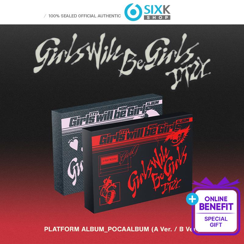 

[Попереднє замовлення] ITZY [Girls Will Be Girls] ПЛАТФОРМА АЛЬБОМ POCAALBUM (Онлайн-вигода) 2EA SET / POB WITHMUU