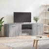 VidaXL TV Cabinet, Television Stand with Shelves and Doors, TV Unit with Living Room Storage, Modern, Sonoma 833557
