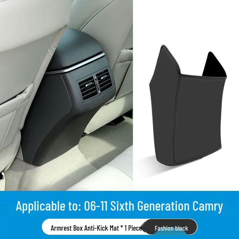 Toyota Camry 8th/9th Gen Armrest Box Kick Pad & Rear Air Vent Protector