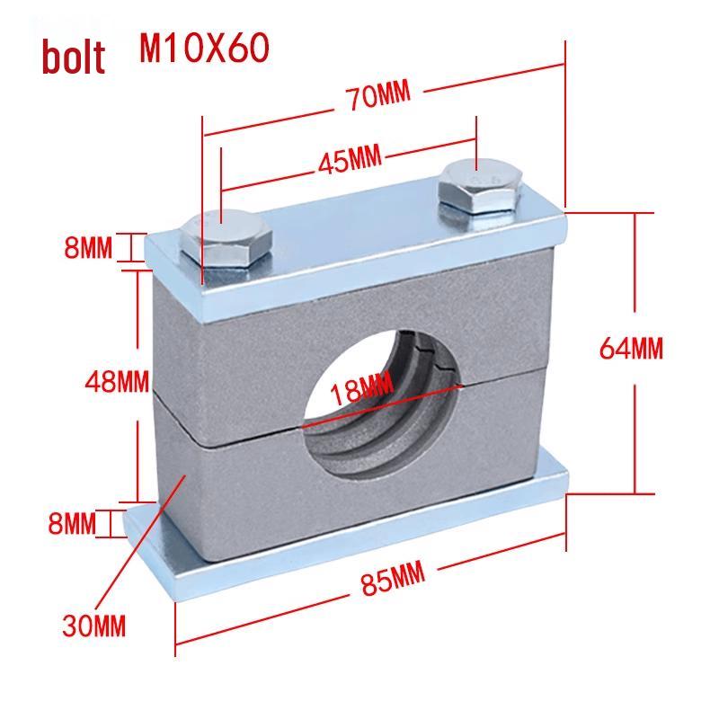 Heavy-Duty Aluminum Alloy Pipe Clamp