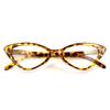 2pcs Fashion Cat Eye Reading Glasses Women Men Anti Blue Light Transparent Glasses New Fashion Triangle Frame Eyeglasses