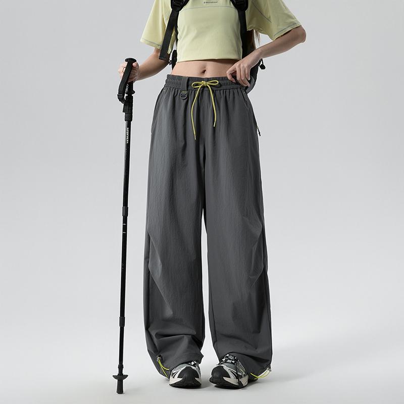 Women's Loose Pants And Men's Summer Casual Straight Leg Pants