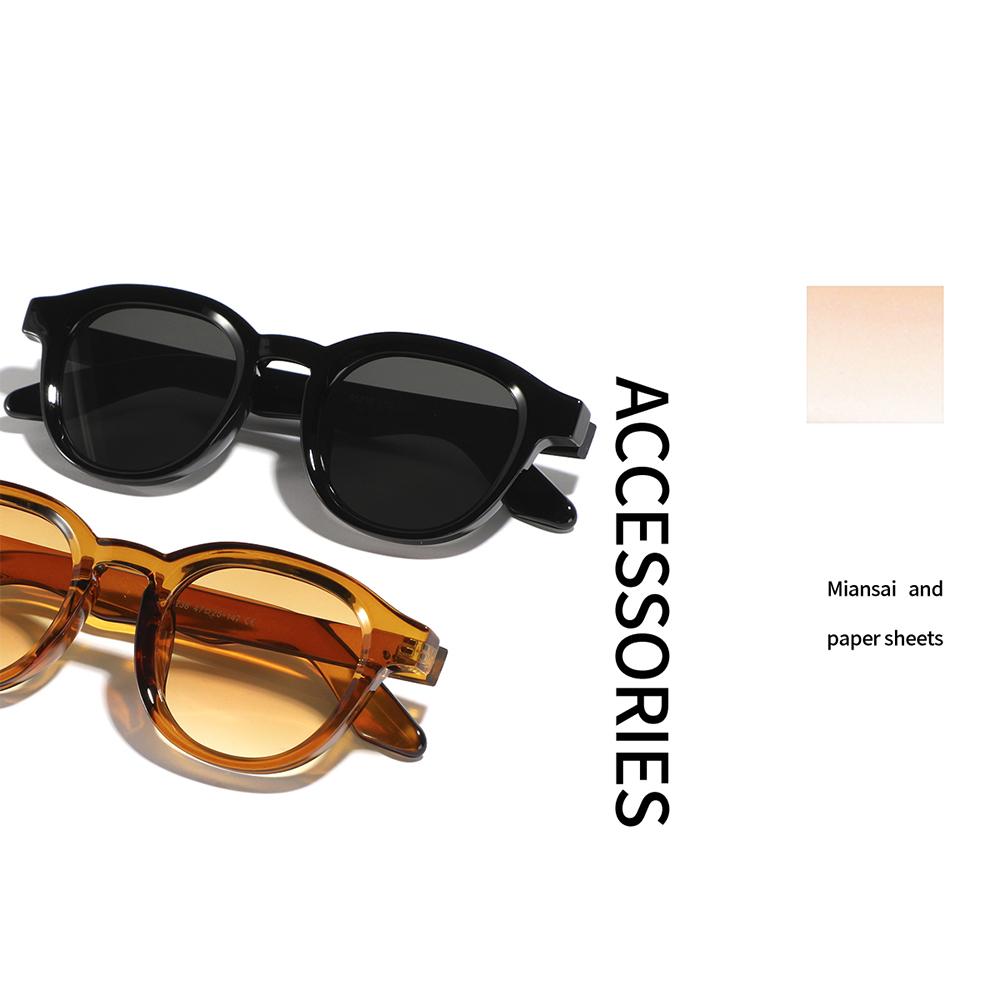 Beach/Travel/Streetwear Vintage Shades UV Protection Clear Lens Glasses  for Women & Men