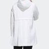 adidas Wb Alphabet Logo Print Hooded Jacket White FM9251
