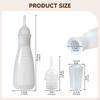 Pet Cat Dog Milk Bottle Puppy Kitten Nursing Newborn Supplies with Nipple Lid Feeding for