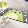 Super Soft Cartoon Plush Floor Mat Wear-resistant Water-absorbing Carpet Bathroom Water-absorbing Non-slip Floor Mat Home