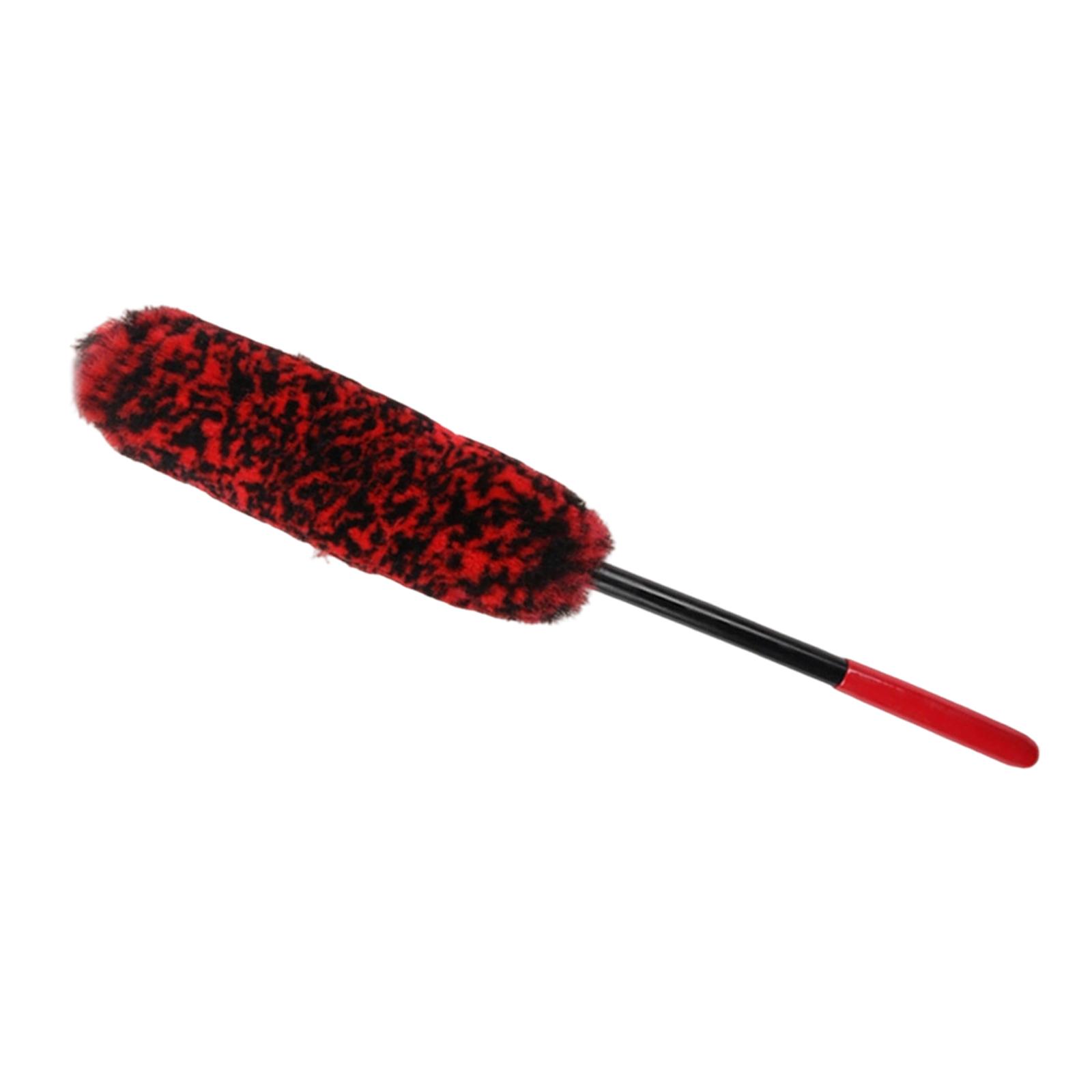 Soft Bristle Wheel Brushes For Car Detailing Short Handle Design Non Scratch Plastic Cleaning Tools small