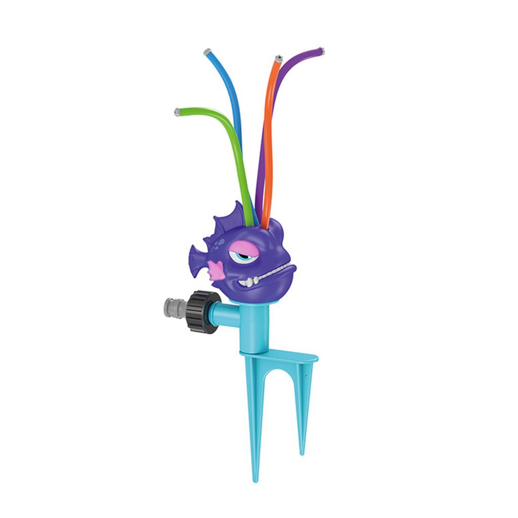 Cartoon Water Sprinkler Kids Spray Water Toy Squirt Spray Toy Summer Beach Outside Swimming Toy Garden Yard Supplies