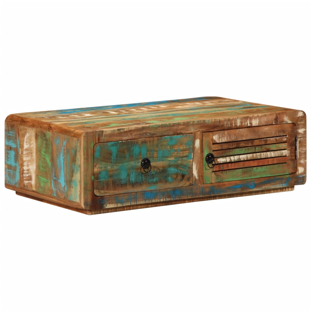 Coffee Table 89 x 55 x 29 cm Solid Reclaimed Wood