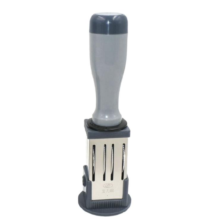 Number Stamp Business Stamp Office Date Stamp Adjustable Round Date Stamp for Business Documents Scrapbooking Packaging