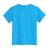 Kids Floral Print Round Neck Short Sleeve Casual T-Shirt