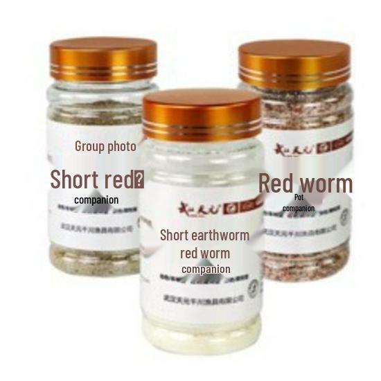 Tianyuan Red Worm 80g Fish Bait - Original/Fishy Flavor, Pellet for Wild Fishing