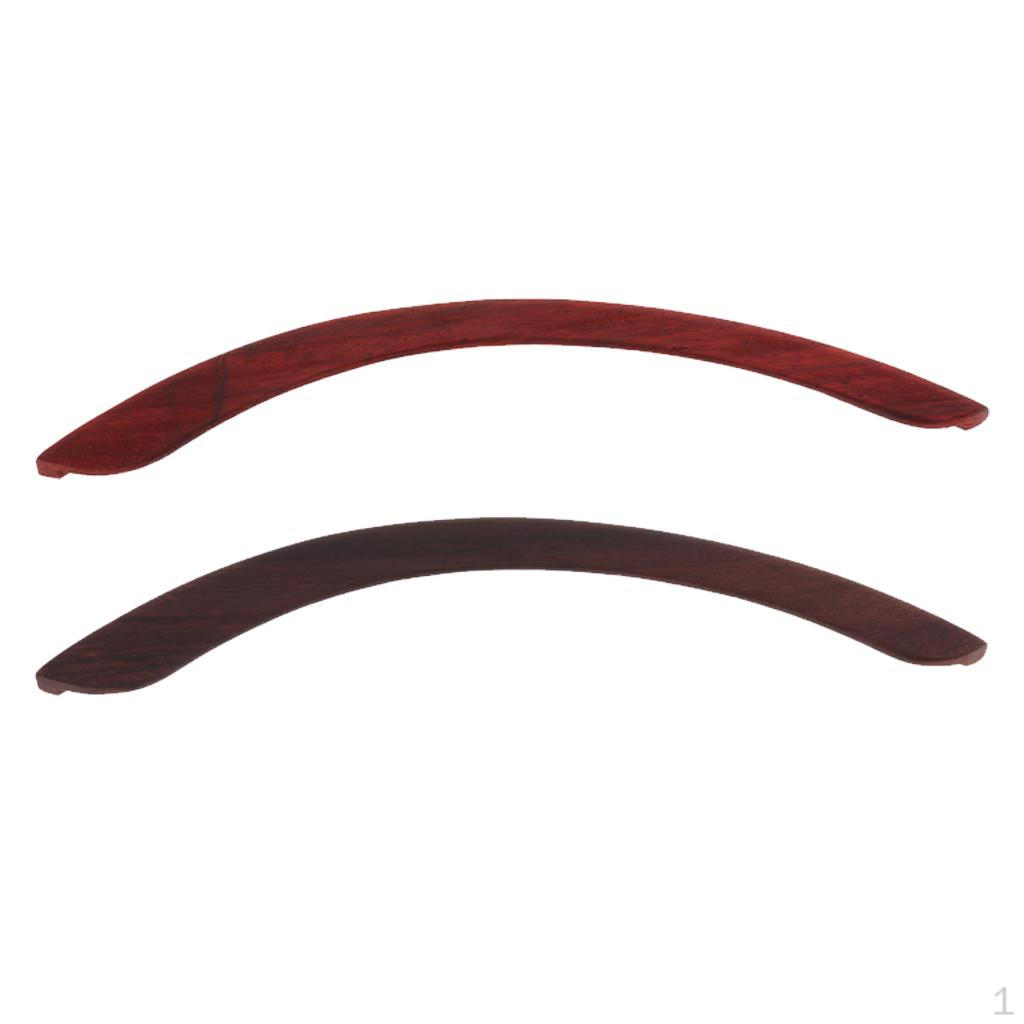 2pcs Solid Wood Guitar Arm Rest Support for 39-41 Inch Acoustic