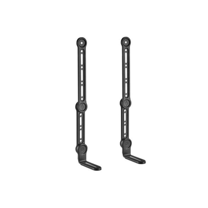 Support De Barre De Son - AISENS - SPK03U-375 - Acier Noir - Montage Mural - 15 Kg Max