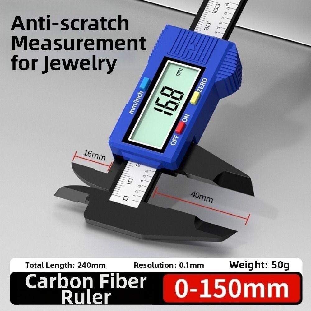LCD Screen Vernier Caliper 0-150mm 0-100mm Digital Ruler Electronic Caliper Height Measuring