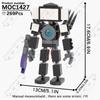 MOOXI Animeserie Skibidi Toalett Figurer Monitorfolk Lydmann Byggeklosser Modell MOC Kloss DIY Montessori Leke Barnegaver