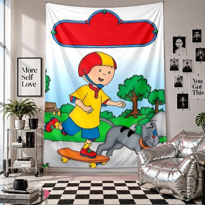 Wall TapestryCaillou Art Hanging Cloth Decorative Background Cover for Room Decoration