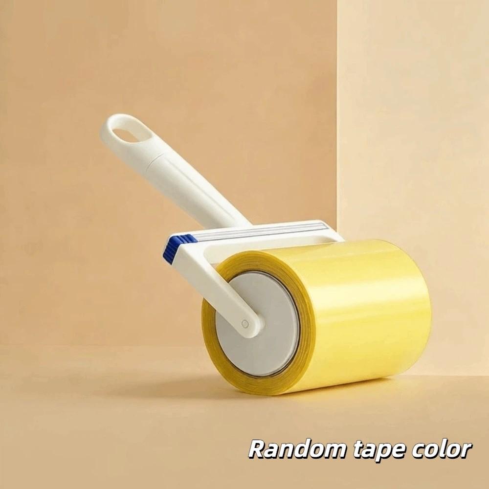 Strong Adhesive Reusable Cleaning Drum Portable Pet Hair Remover  Furniture Cleaning жёлтый