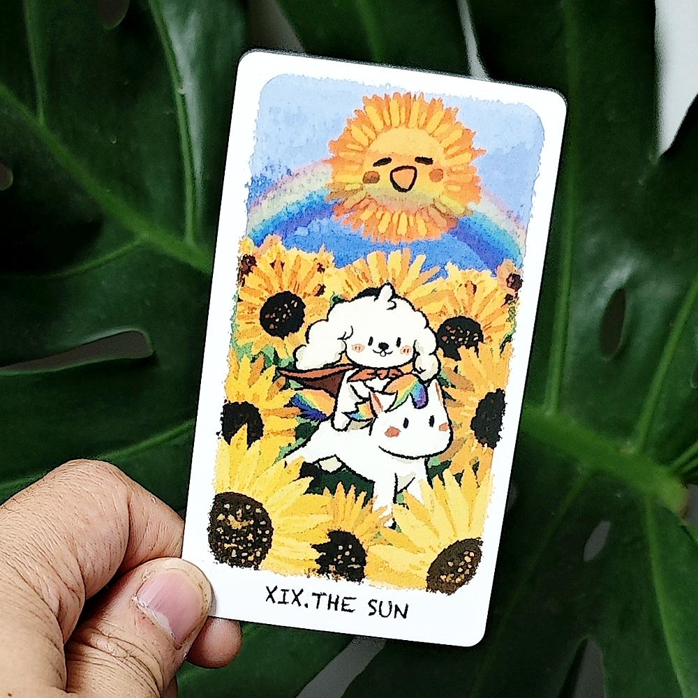 10.3*6cm BOJI Journey Tarot, A 78 Rider-Waite Tarot Deck Capturing The Tarot World Journey of BOJI