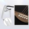 Guitar Capo Adjustable Guitar Capo Tuning Tone Clip with 3Pcs Guitar Plectrums