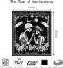 Skeleton Lovers Wall Tapestry Day of the Dead Art Decor Halloween Boho Bedroom Living Room Home Interior Hanging
