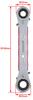 Takagi GISUKE Ratchet 12 x 14 x 15 x 17 mm Wrench, Flexible,