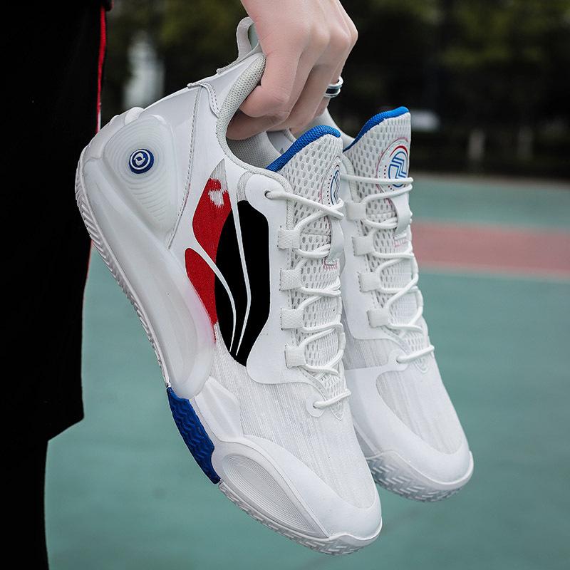 Sonic 11 actual combat basketball shoes men's 2025 new low-top cushioning wear-resistant sound city professional sports shoes