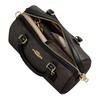Coach Rowan 18 Classic Old Flower Print Zipper Closure Coated Canvas Shoulder Crossbody Handbag Small Women's Brown