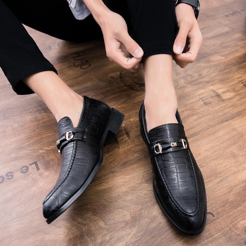 Fashionmen Shoes Loafers Casual Leather Luxury Designer Social Driving  Adult Fashion Moccasins Men Loafers Shoes Sapato Masculino