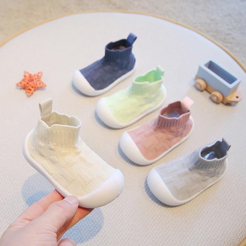 Spring & Fall High-Top Non-Slip Toddler Sock Shoes for Boys & Girls