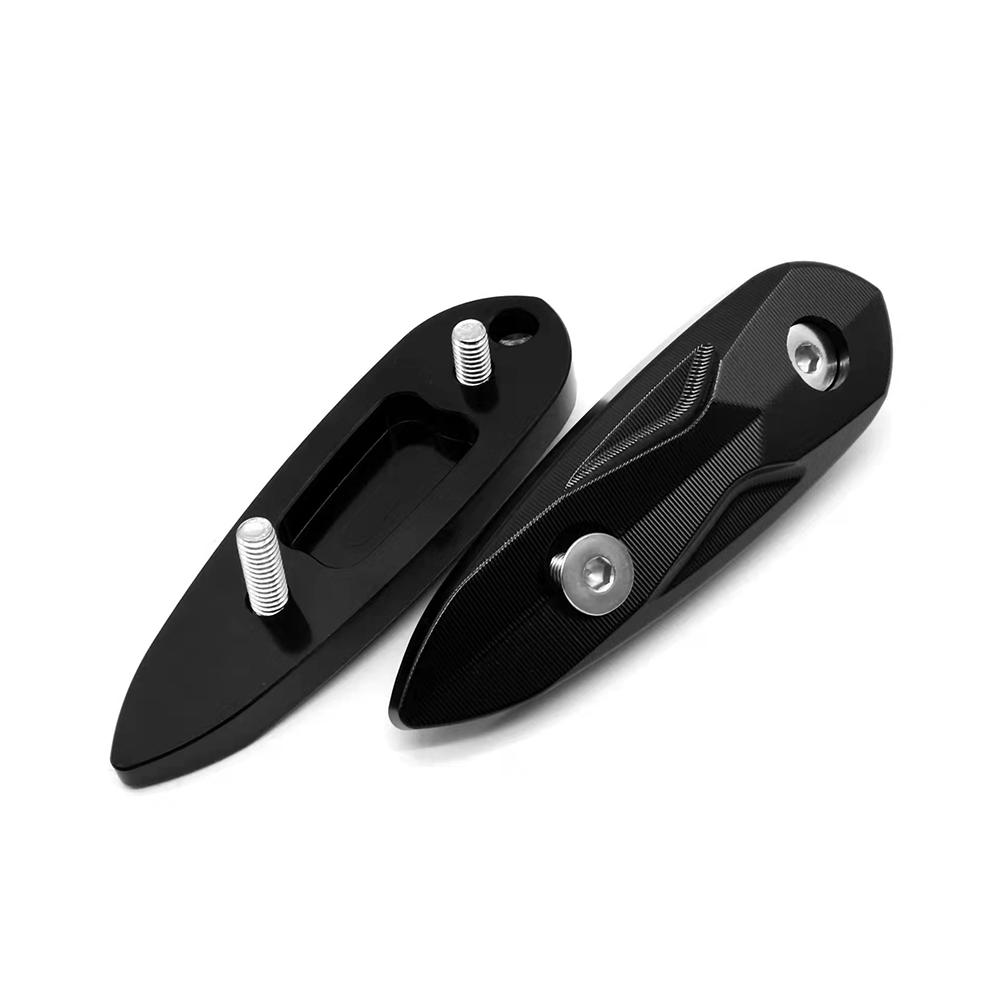 Motorcycle CNC Rearview Mirror Hole Cap Cover Mirror Eliminators Baffle Base Cover For Yamaha YZF R15 V3 17-20 YZF R3 R25