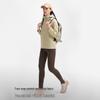 Pelliot Women's Outdoor Windproof Warm Hooded Softshell Jacket