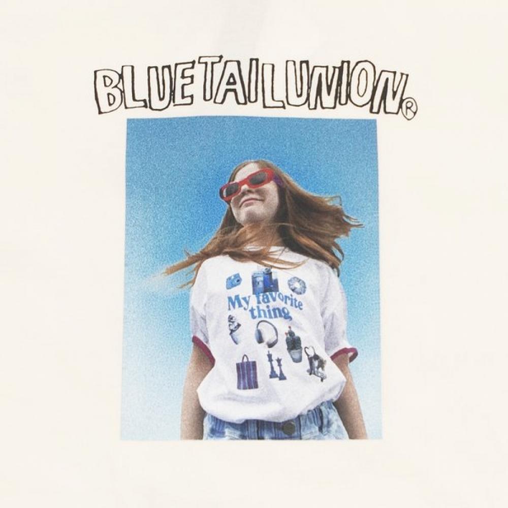 BlueTail LighT Pink Selfina PrinT ShorT Sleeve T shirT azb2Ts02lp