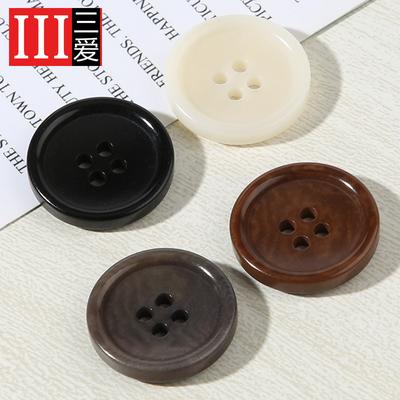 High-End Anzug Anzugknöpfe Elfenbein Fruchtknöpfe Kleidung Mantel Jacke Pullover Schwarz Oberteil Hose Knöpfe