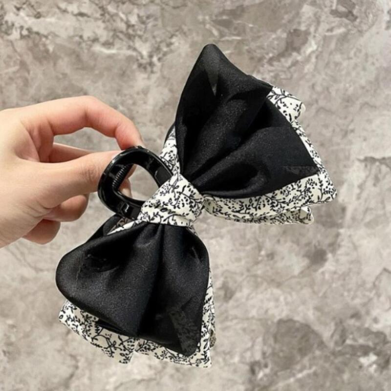 Lovely Double Ribbon Updo Hair Clip for Women