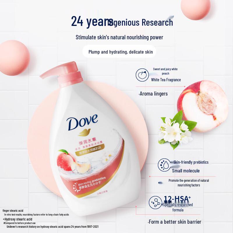 Dove Bouncy Hydrating Shower Gel