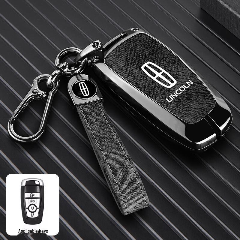 Lincoln Adventure Key Case: Fits Navigator, Aviator, MKZ, Continental, MKC, MKX Models