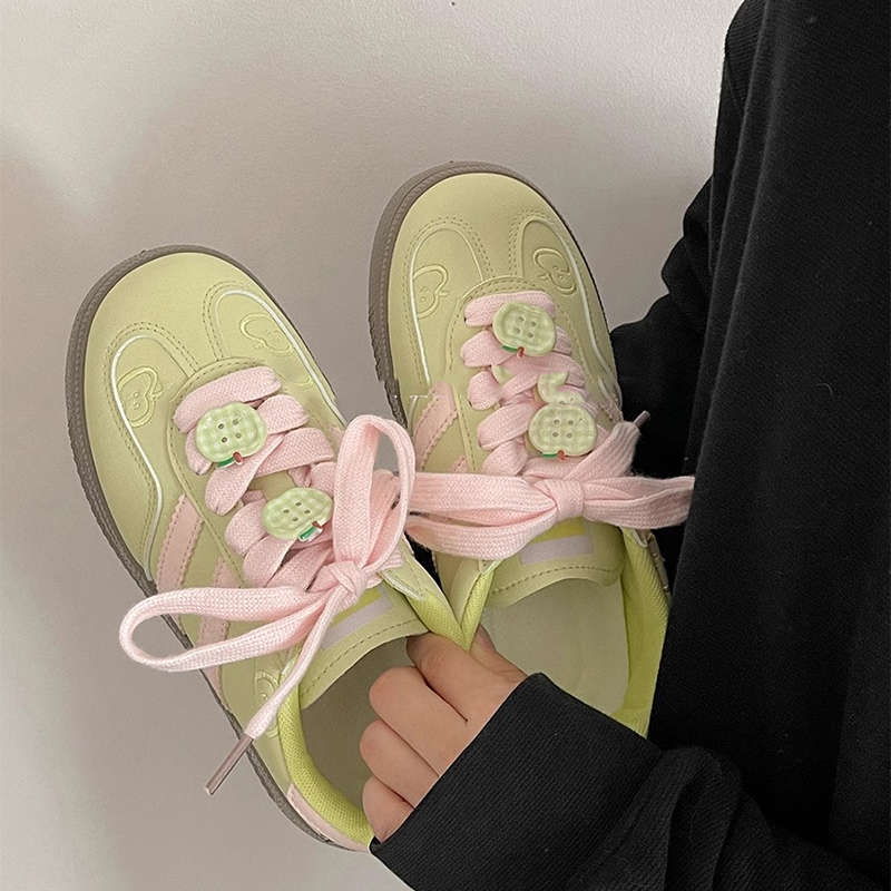 

Красные туфли Dexun женские весенне-осенние новые на плоской подошве женские туфли повседневные туфли дышащие велосипедные туфли Dexun 40 яблочный зеленый