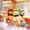 Small Skateboarding Bear Plush Keychain Fashion Bear Bag Charm Hanging Decors Plush Texture Perfect for Backpacks and Key