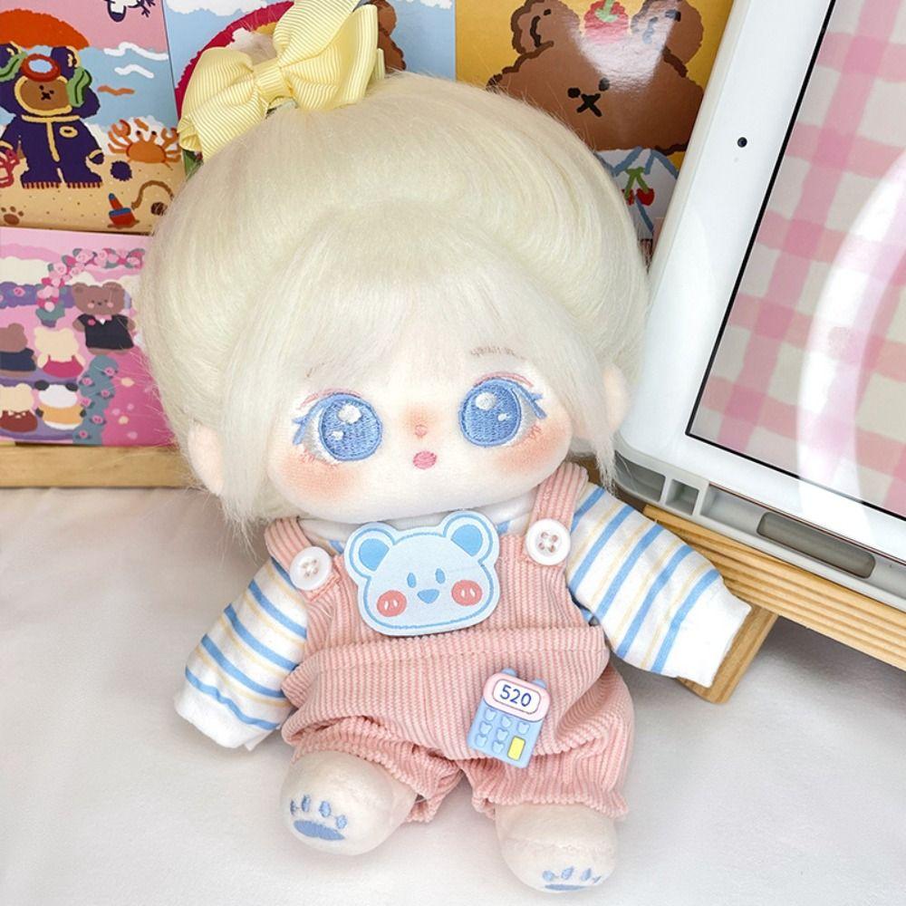 

Комбинезон для кукол Red Panda Cotton Mouse 20CM, брюки для кукол с подтяжками, подарок на день рождения mouse