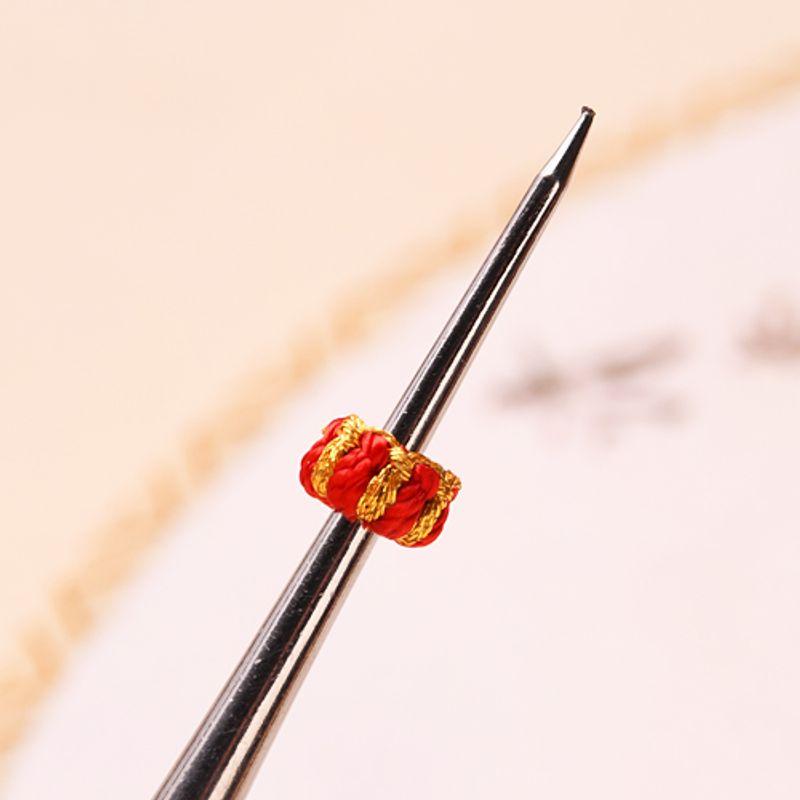 Lotus Holder Coil Taisui Hand-Woven DIY Fixed Ring Partition Buckle Sequin Carrying Strap Necklace Rope Accessories