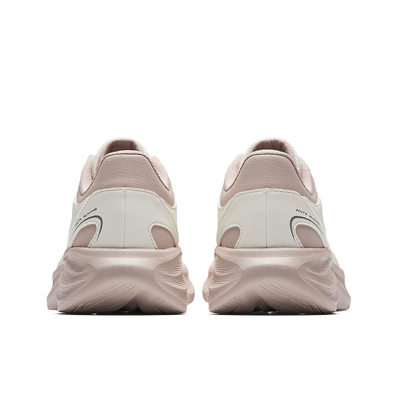 New Anta Star Cloud 2 Anti Slip Wear Resistant Low Top Casual Running Shoes Women's White Pink 922535505-5