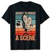 Film Autor Film Macher Kameramann Editor T-Shirt Herren Kleidung Mode T-Shirts Baumwolle Kurzarm Übergroßes T-Shirt Oberteile