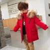 Children's Clothing, Boys' Cotton Jacket, Down Cotton Winter Clothing, Middle-aged and Older Children's Cotton Jacket, Thick and Warm Cotton Jacket