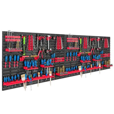 Painel de ferramentas 230x78 cm prateleira de oficina garagem