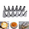 2PCS Small Round 304 Stainless Steel Piping Nozzles For Cake Decorating, DIY Baking Cream Writing Tools