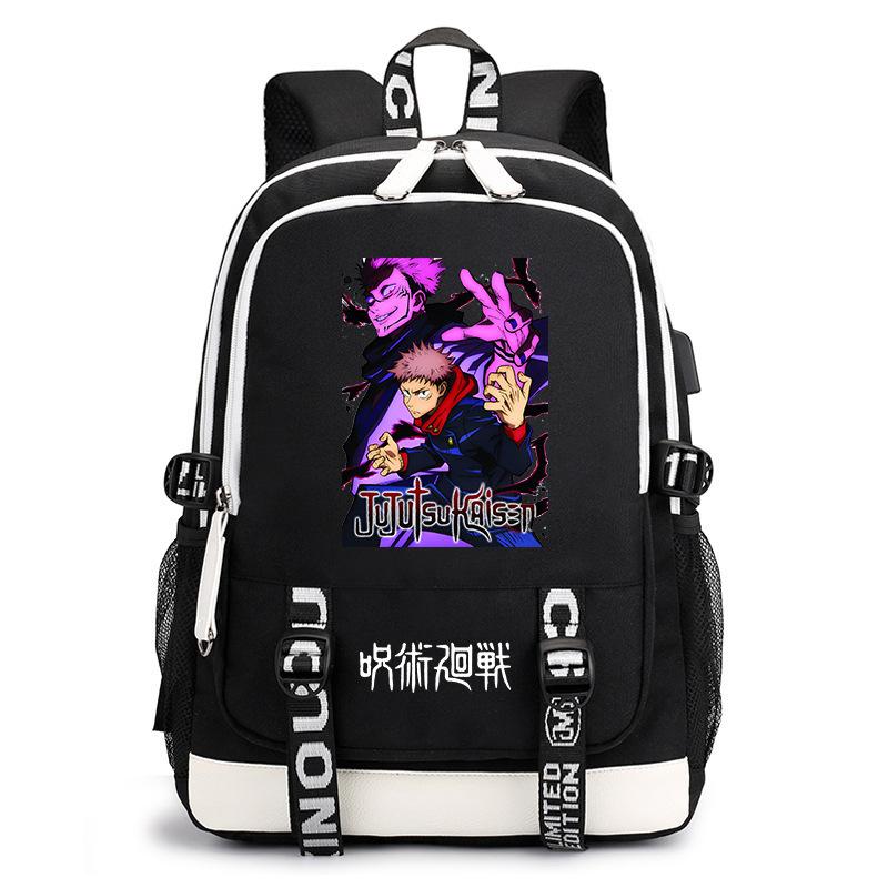 Day Mantra Return To War Anime School Bag Fashion Backpack Elementary School Students Large Capacity Backpack Burden Reduction Storage Bag